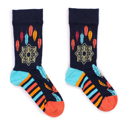 Dreamcatcher patterned Bamboo Socks - Hop Hare