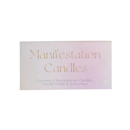 Manifestation Spell Candles - Box of 3