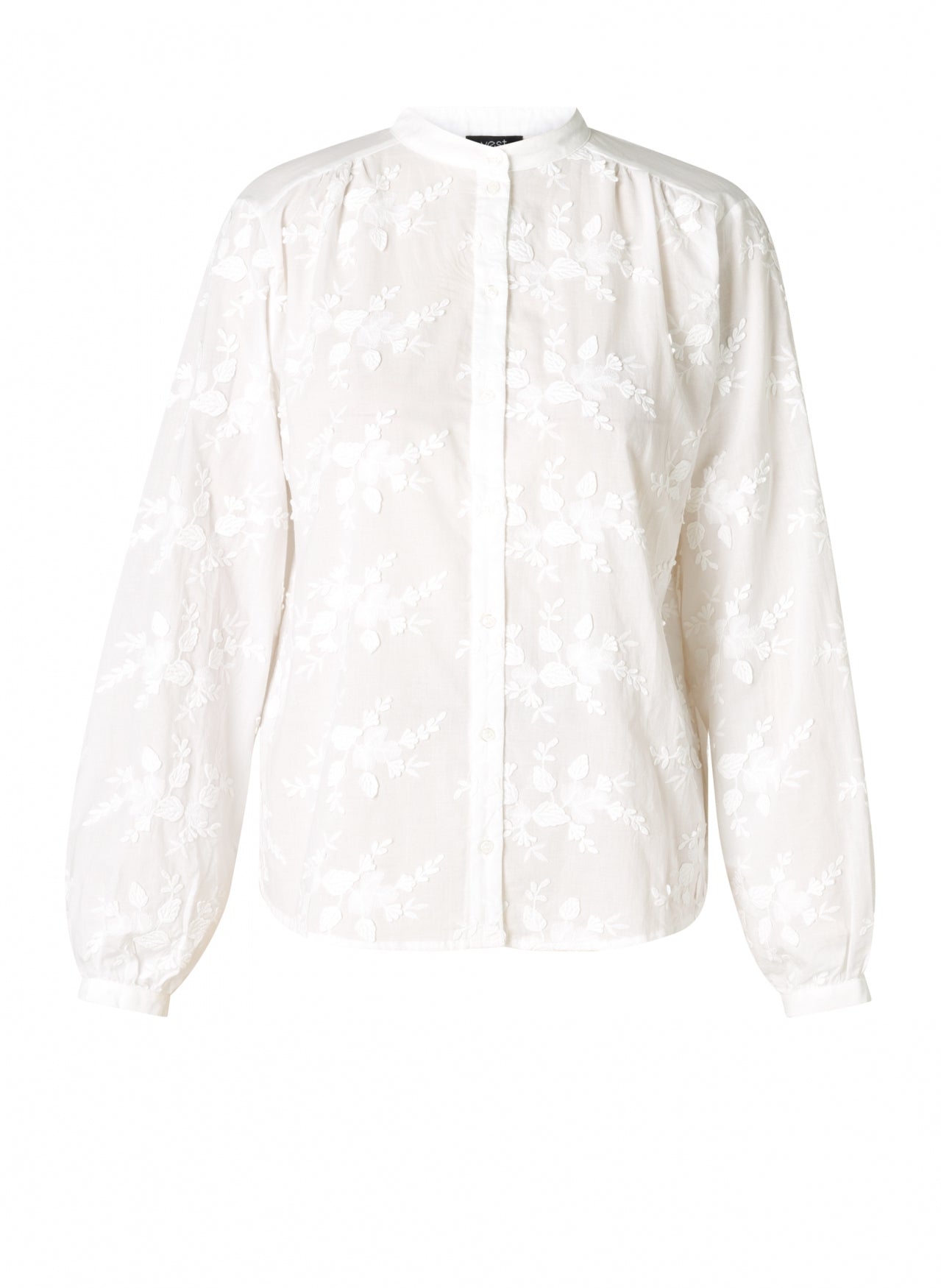 Raya Floral White Blouse | Yest