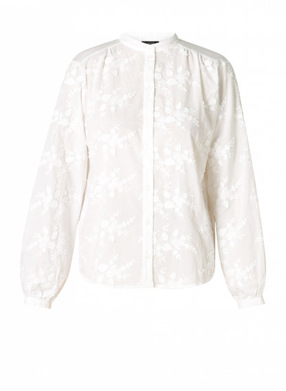 Raya Floral White Blouse | Yest