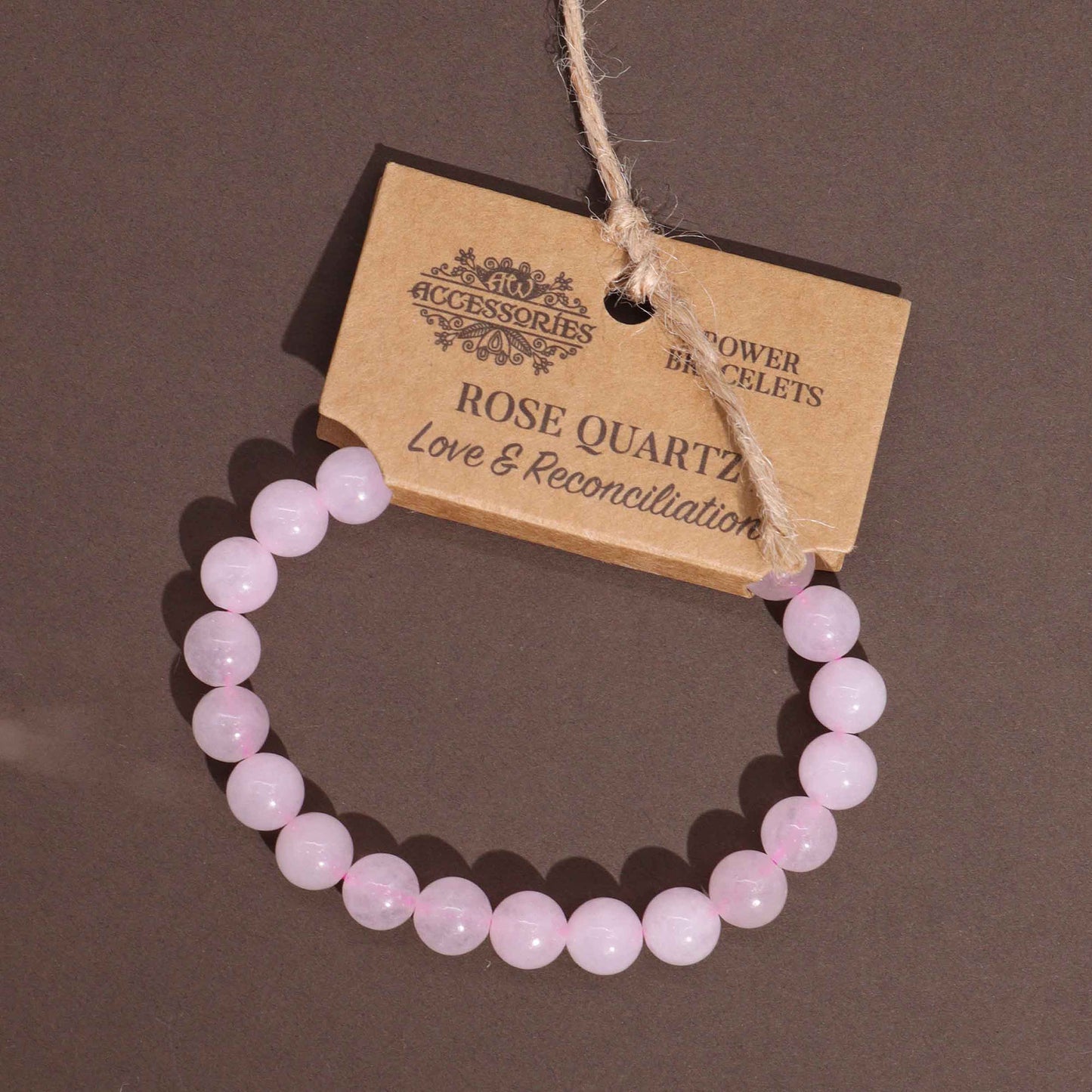 Love & Reconciliation Power Bracelet - Rose Quartz