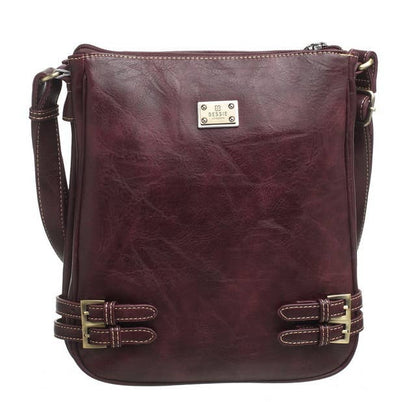 Classic Buckle Zipper Bag | Bessie London