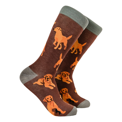 Fox Red Labrador Bamboo Socks | Soctopus