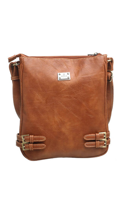 Classic Buckle Zipper Bag | Bessie London