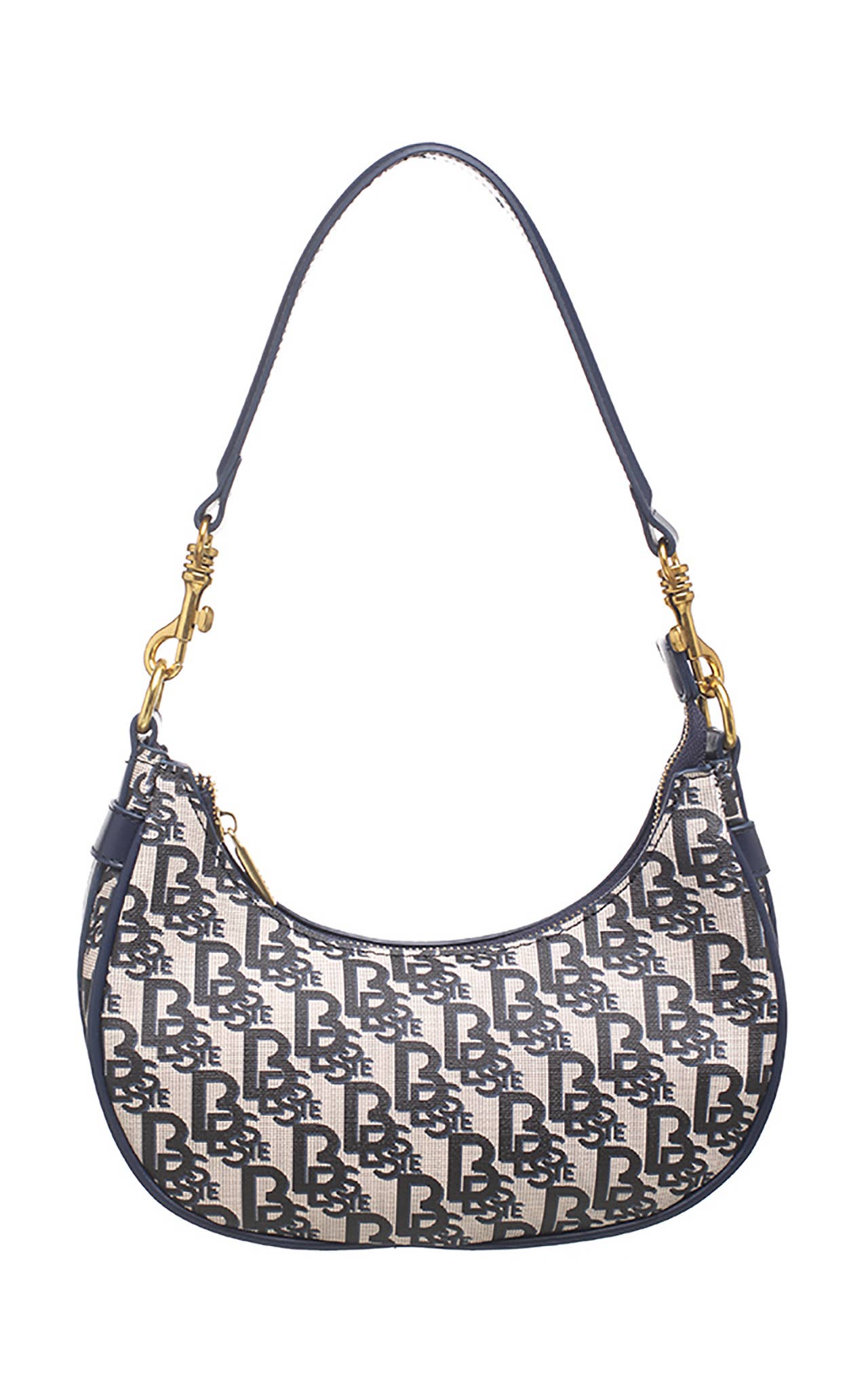 Bessie Logo Print Underarm Bag | Bessie London