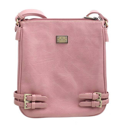 Classic Buckle Zipper Bag | Bessie London