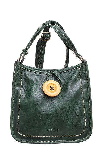 Retro Button Crossbody Bag | Bessie London