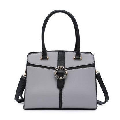 Large Women's Handbag With Buckle | Papaya Fashion