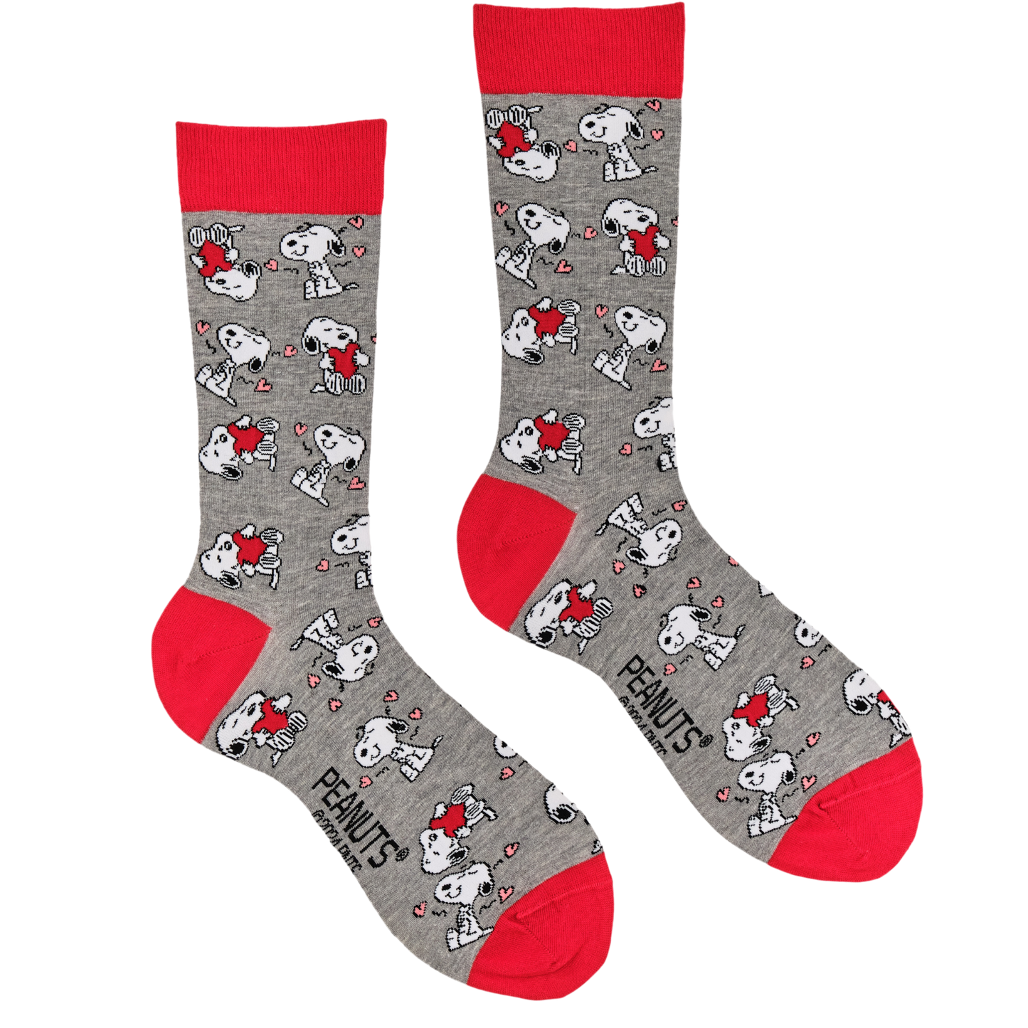 PEANUTS - Snoopy in Love Socks