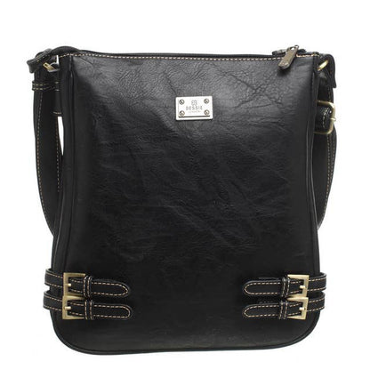 Classic Buckle Zipper Bag | Bessie London