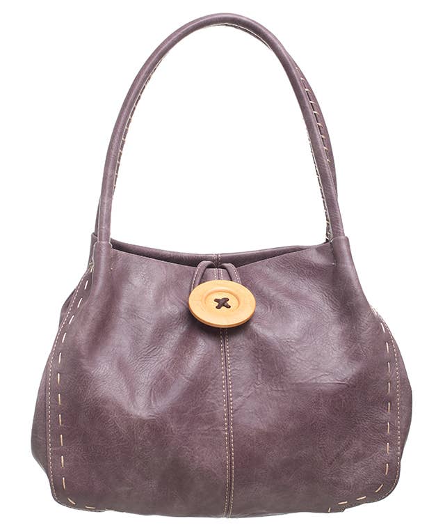 Classic Button Bag | Bessie London