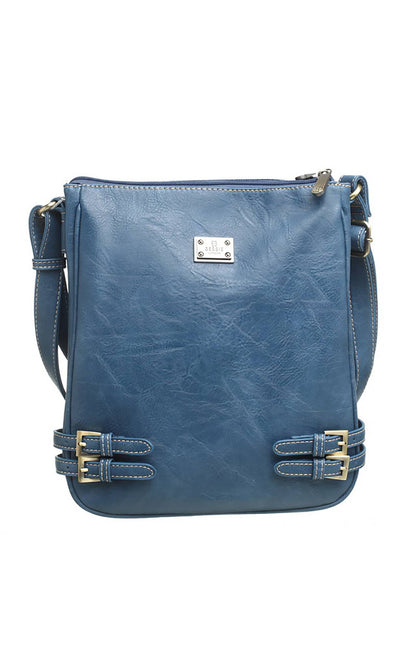 Classic Buckle Zipper Bag | Bessie London