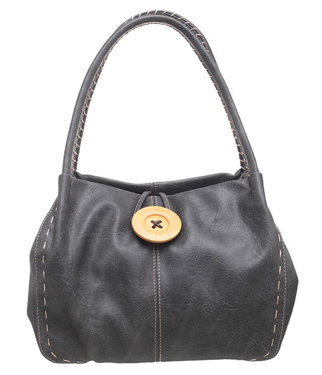 Classic Button Bag | Bessie London