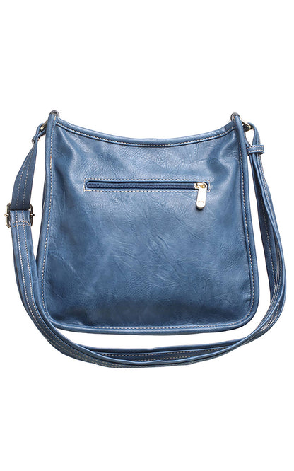 Retro Button Crossbody Bag | Bessie London