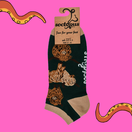 Och Aye the Moo! Trainer Socks | Soctopus