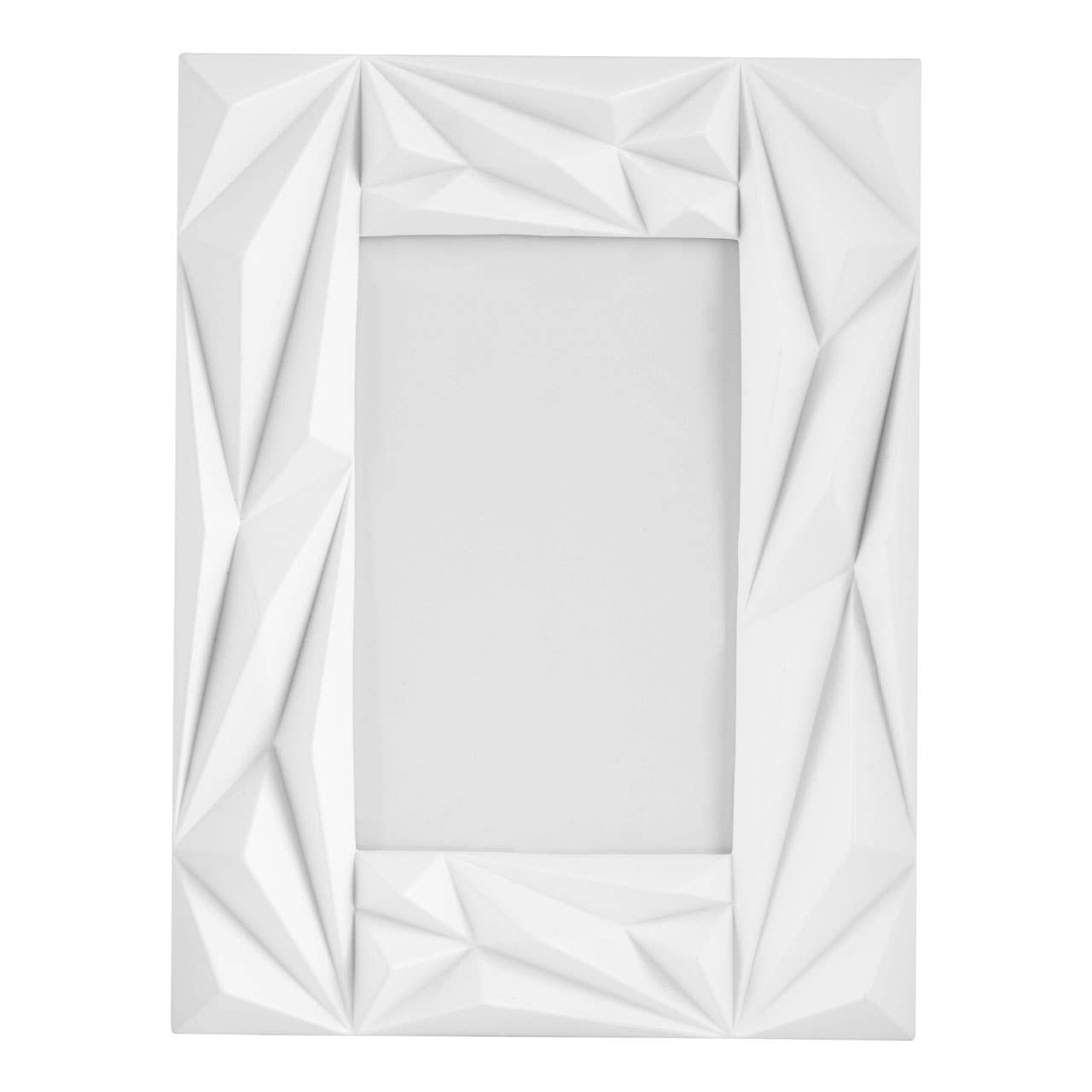 Prisma White Photo Frame | 4in x 6in