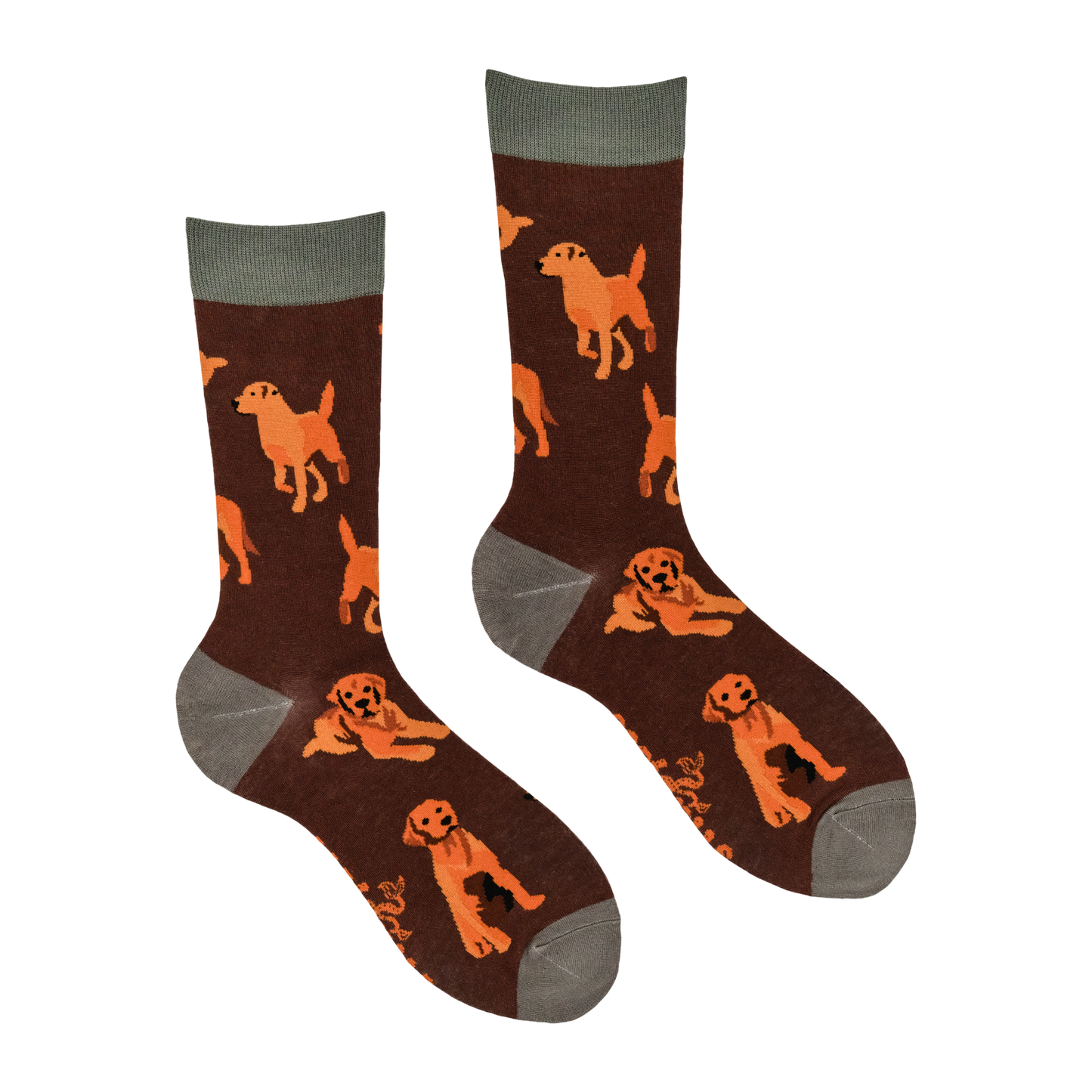 Fox Red Labrador Bamboo Socks | Soctopus