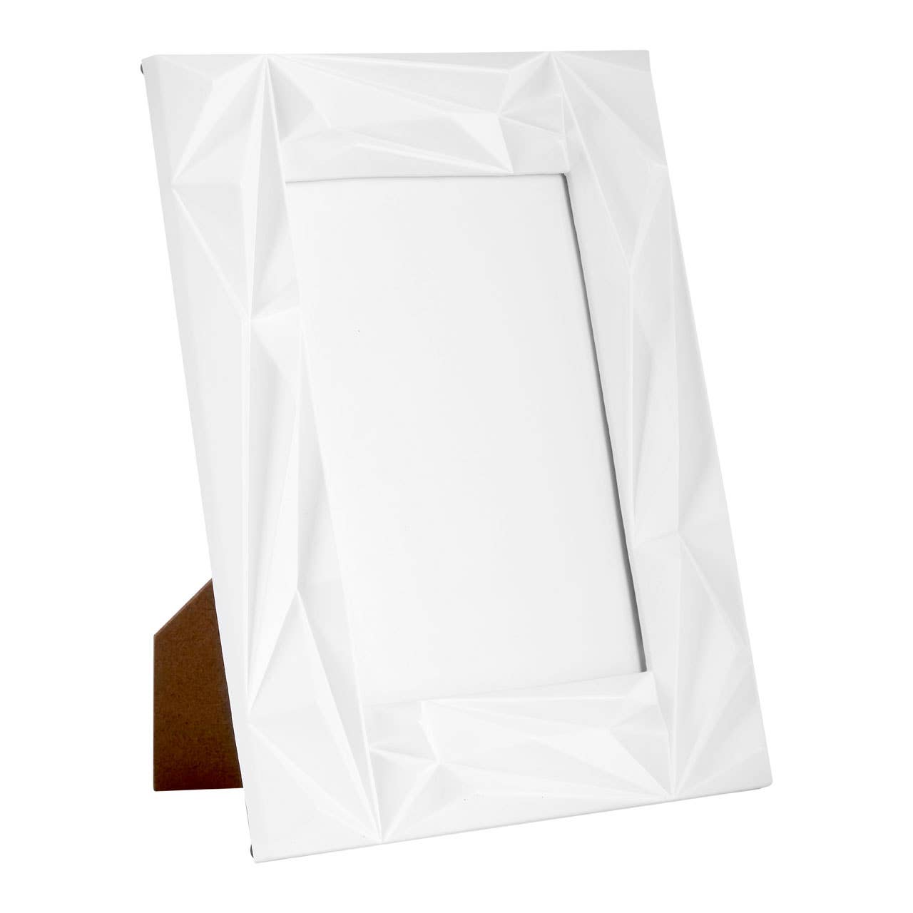 Prisma White Photo Frame | 5in x 7in