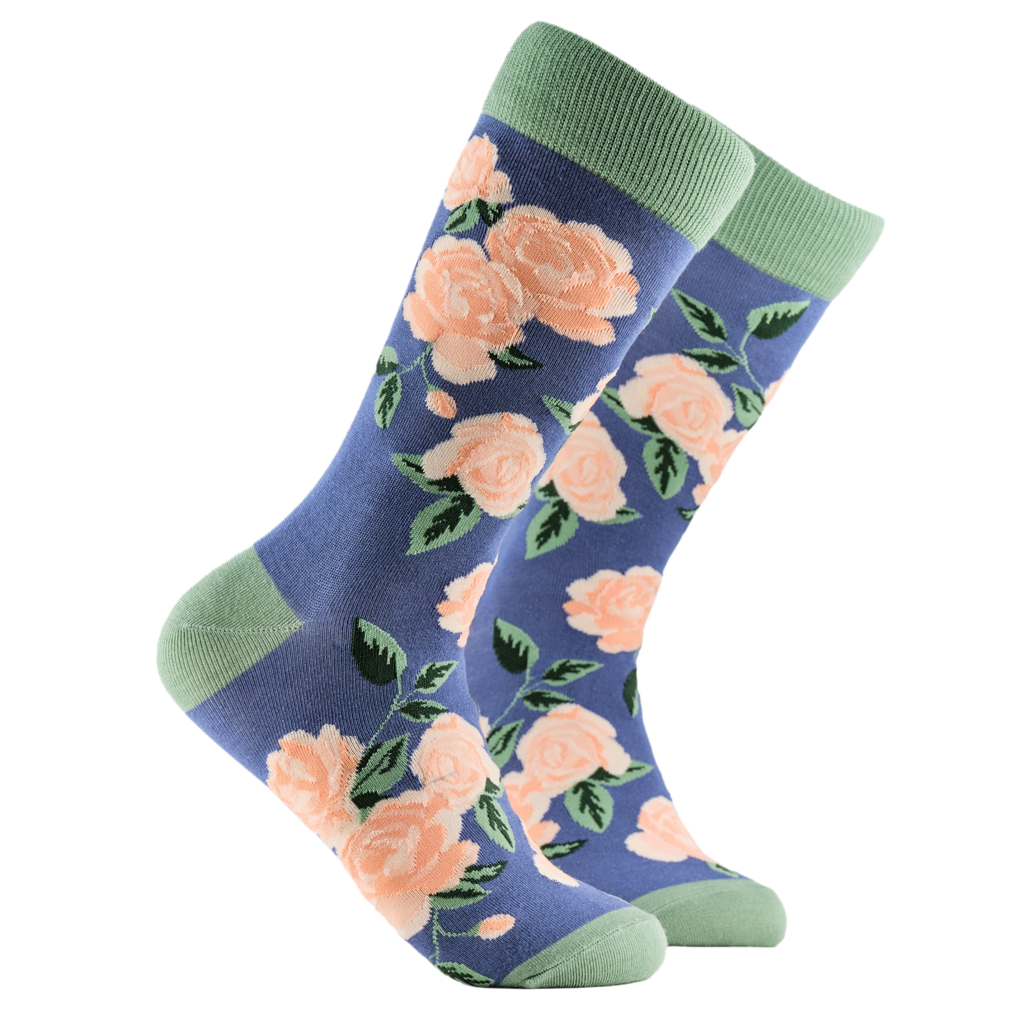 Bamboo Socks - Rose Floral