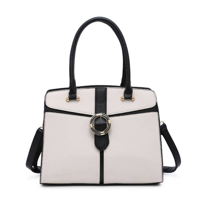 Large Women's Handbag With Buckle | Papaya Fashion