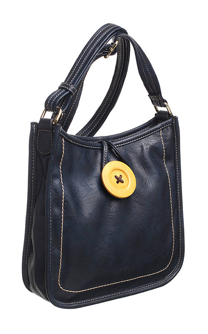 Retro Button Crossbody Bag | Bessie London