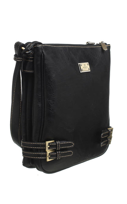 Classic Buckle Zipper Bag | Bessie London