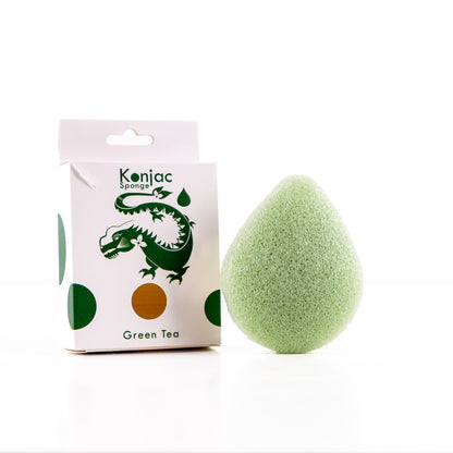 Green Tea - Protective Konjac Sponge