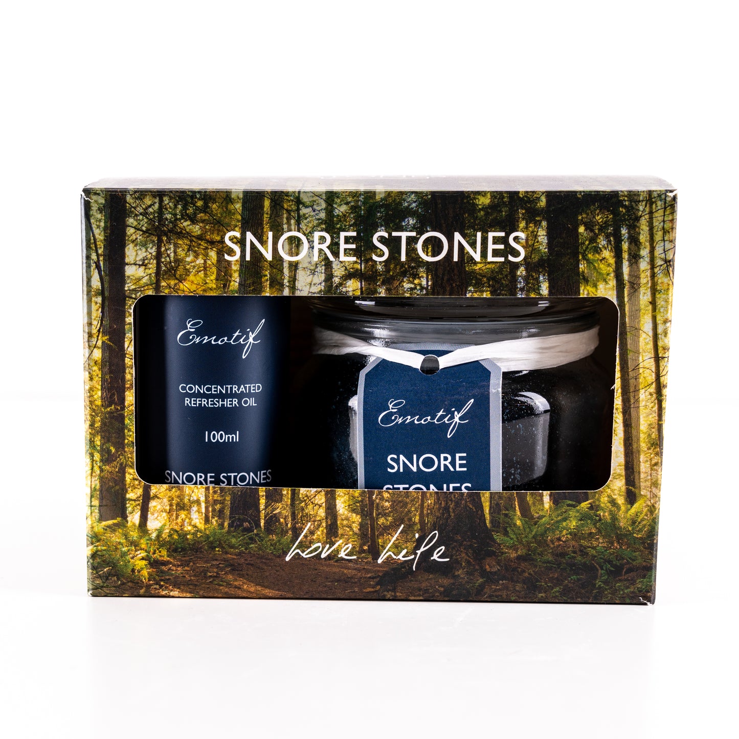 Snore Stones Giftset - Aromatherapy Stones & Refill