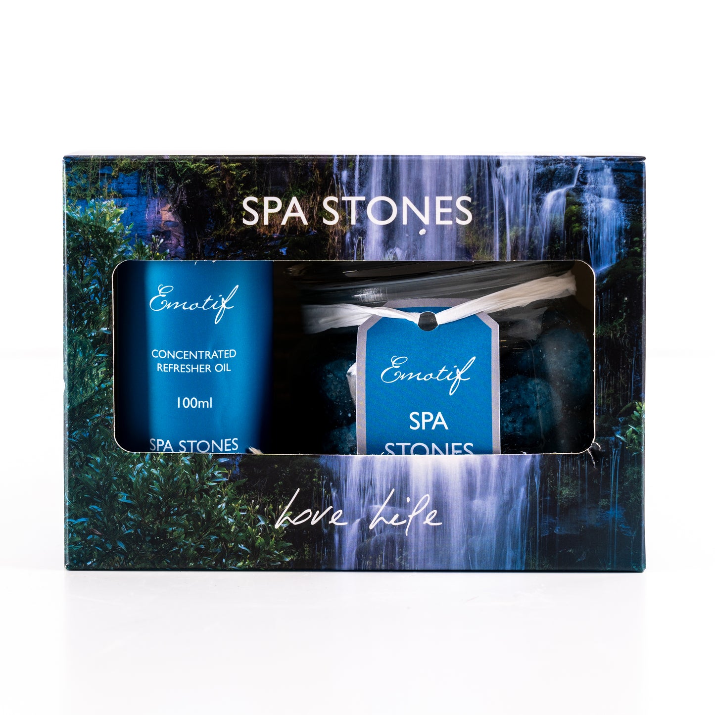 Spa Stones Giftset - Aromatherapy Stones & Refill