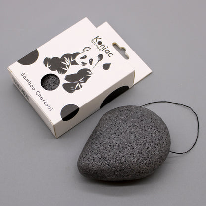 Bamboo Charcoal - Anti Bacterial Konjac Sponge