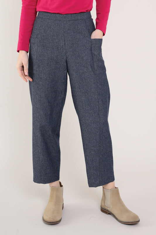 Chambray Pocket Bubble Trouser | Nomads