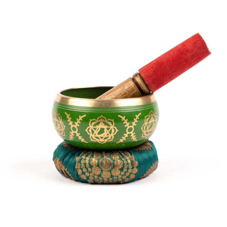 Chakra Tibetan Singing Bowl - Multiple Colours