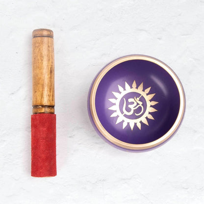 Chakra Tibetan Singing Bowl - Multiple Colours