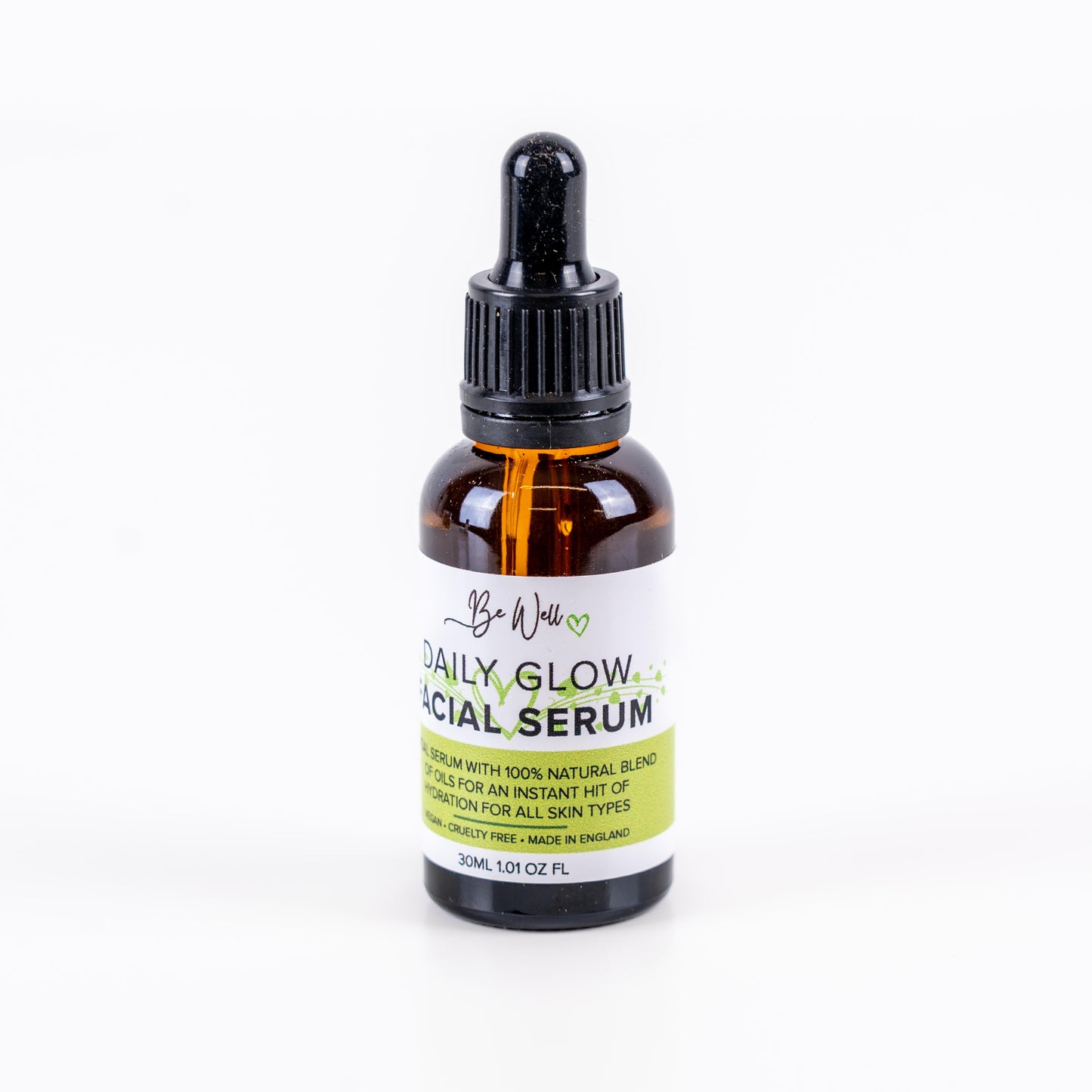 Daily Glow Natural Essential Oil Facial Serum - Vegan & Cruelty-Free | 30ml