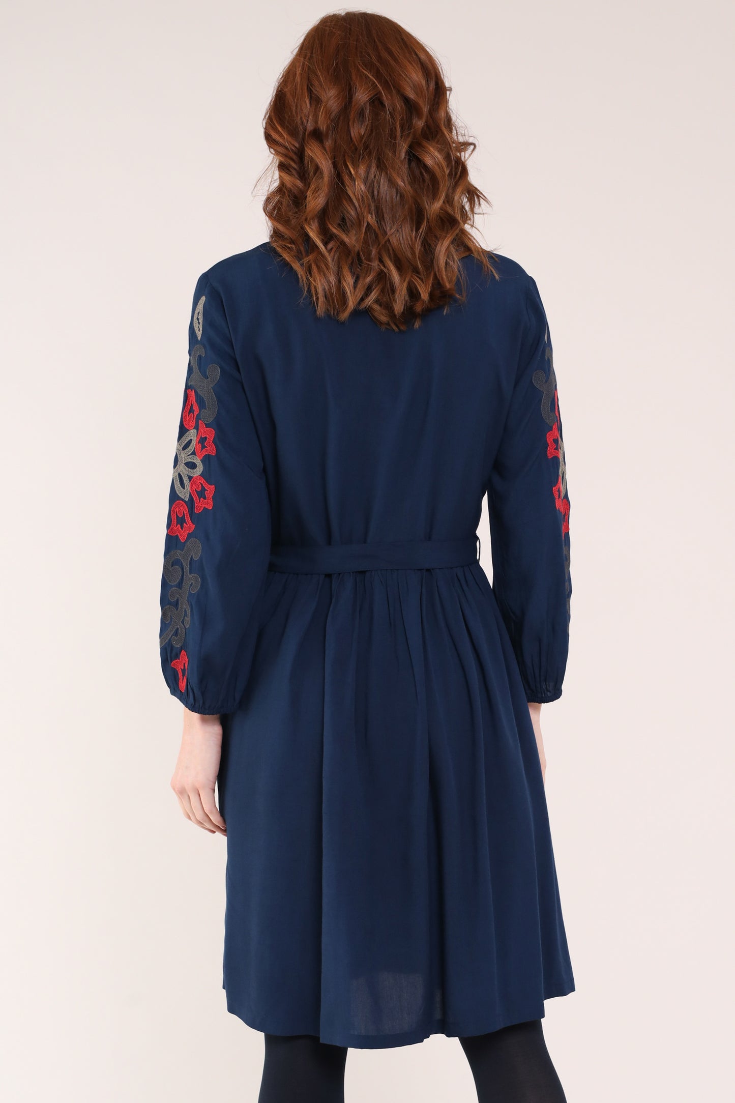 Embroidered Viscose Dress | Nomads