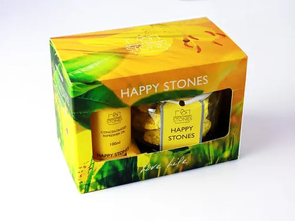 Happy Stones Giftset - Aromatherapy Stones & Refill