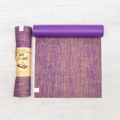 Yoga & Pilates Jute Mat - Multiple Colours