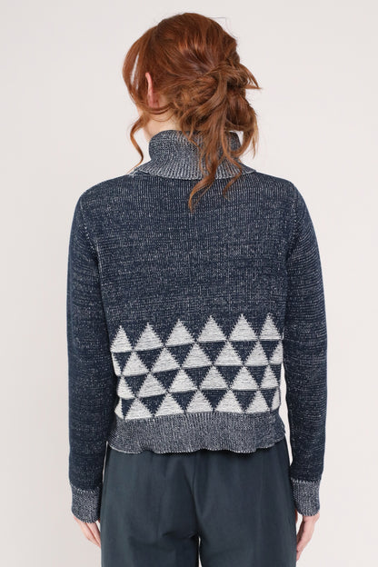 Triangle Roll Neck Jumper | Nomads