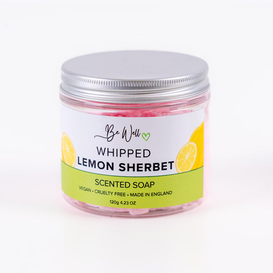 Vegan & Cruelty-Free Lemon Sherbet Whipped Soap - 120g