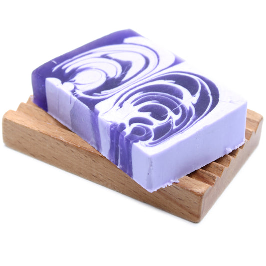 Handmade Lilac Scented Bar Of Soap 100g | B Well Life