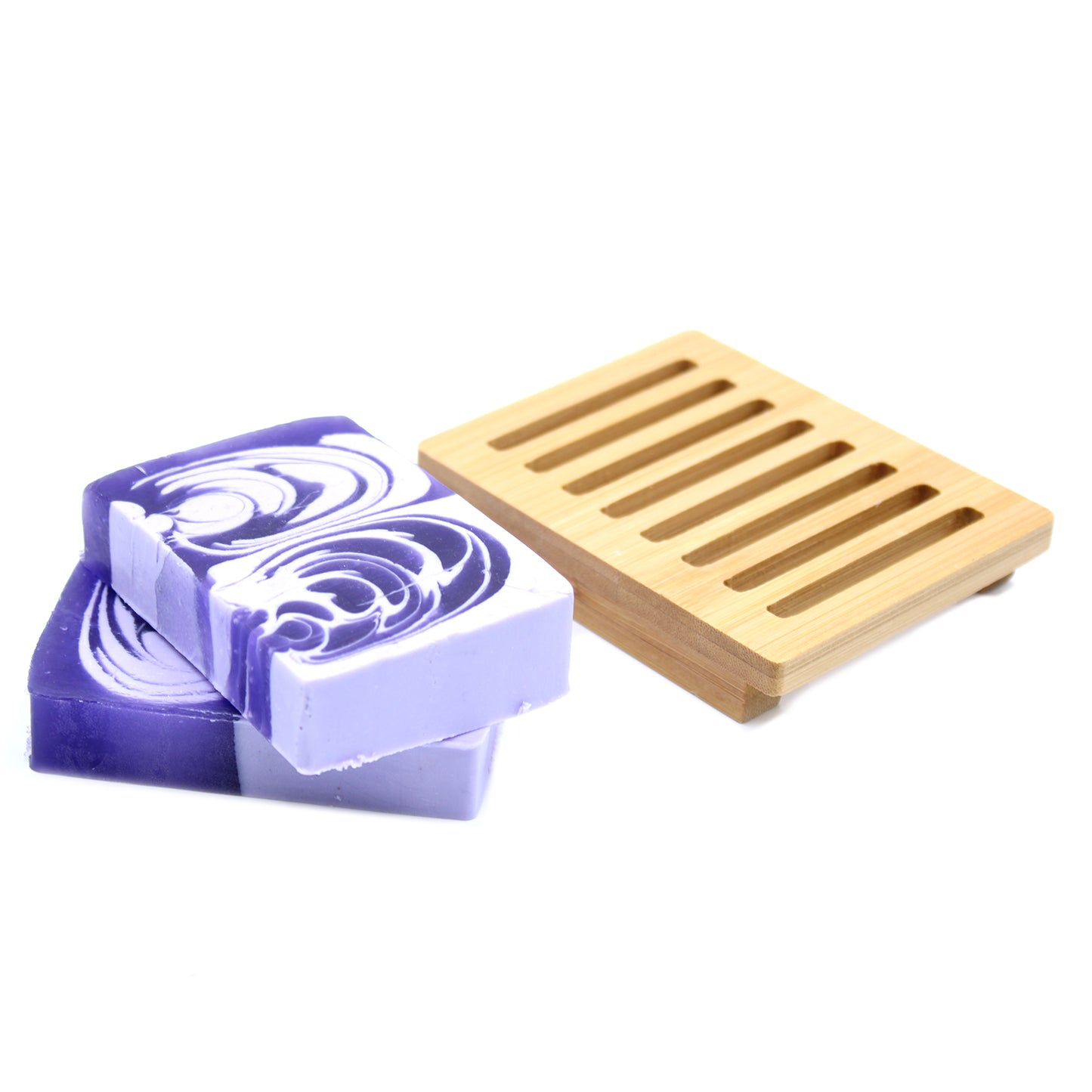 Handmade Lilac Scented Bar Of Soap 100g | B Well Life