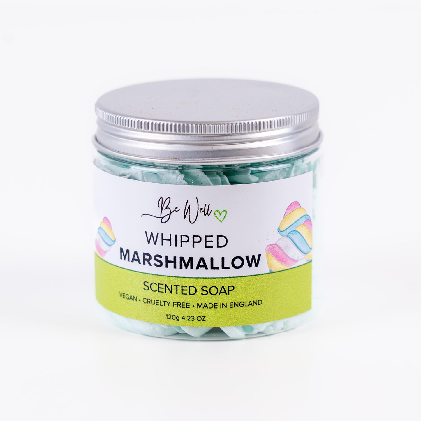 Marshmallow Scented Whipped Soap: Natural, Vegan, Cruelty-Free