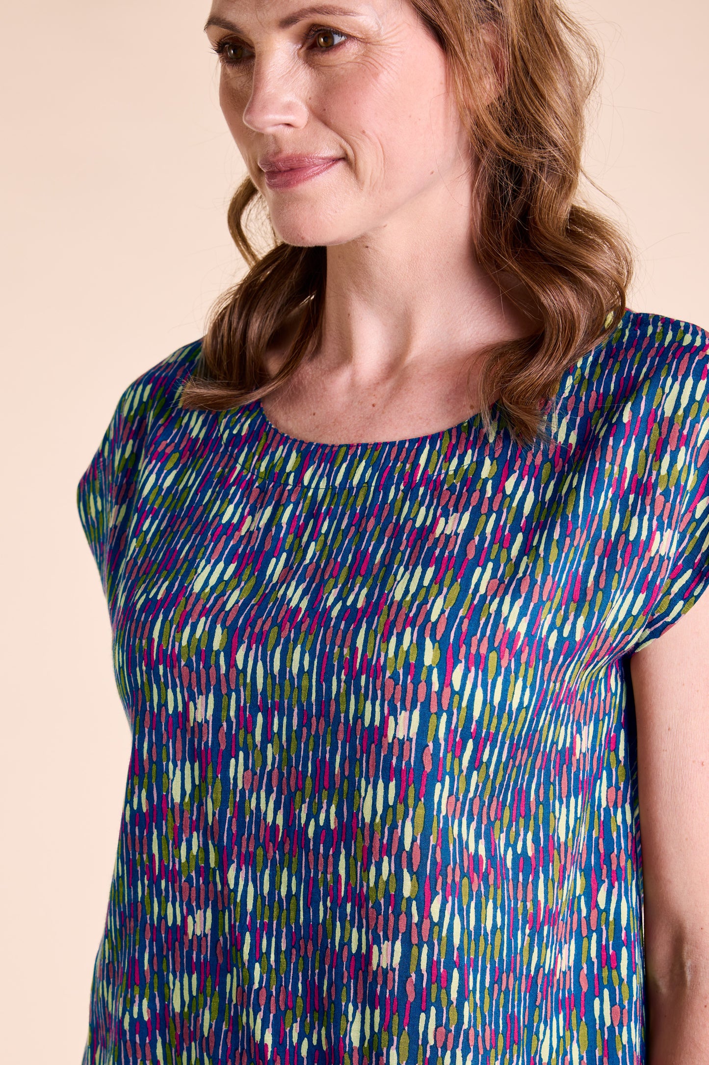 Viscose Boat Neck Top | Nomads