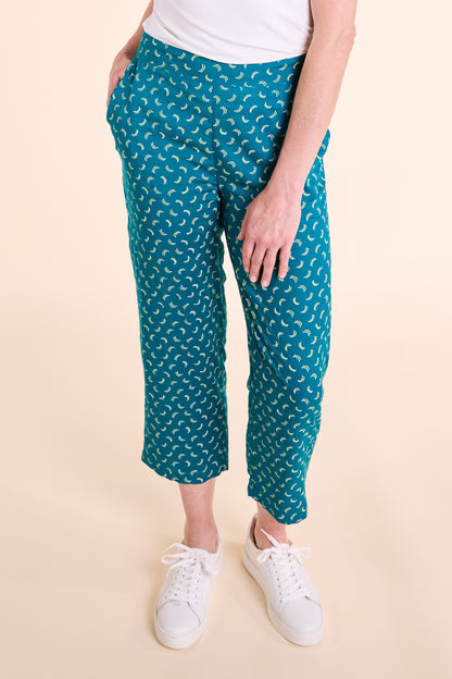 Viscose Cropped Trouser | Nomads