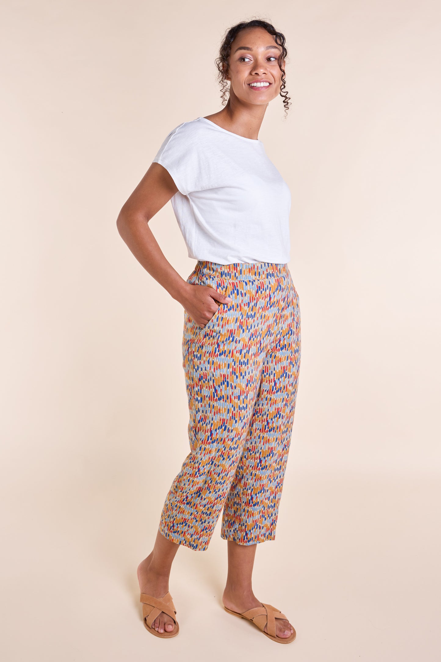 Viscose Printed Trouser | Nomads