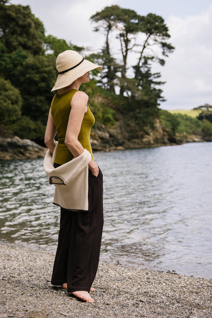 Linen Wide Leg Trousers | Nomads