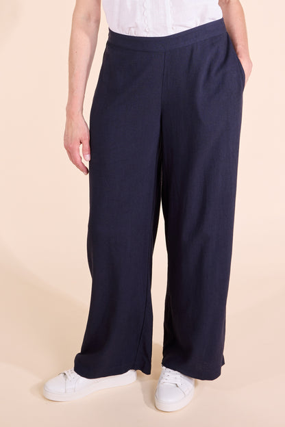 Linen Wide Leg Trousers | Nomads