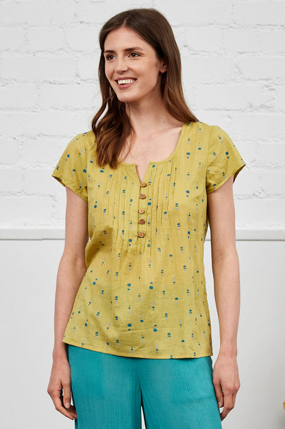 Pin Tuck Matisse Top | Nomads