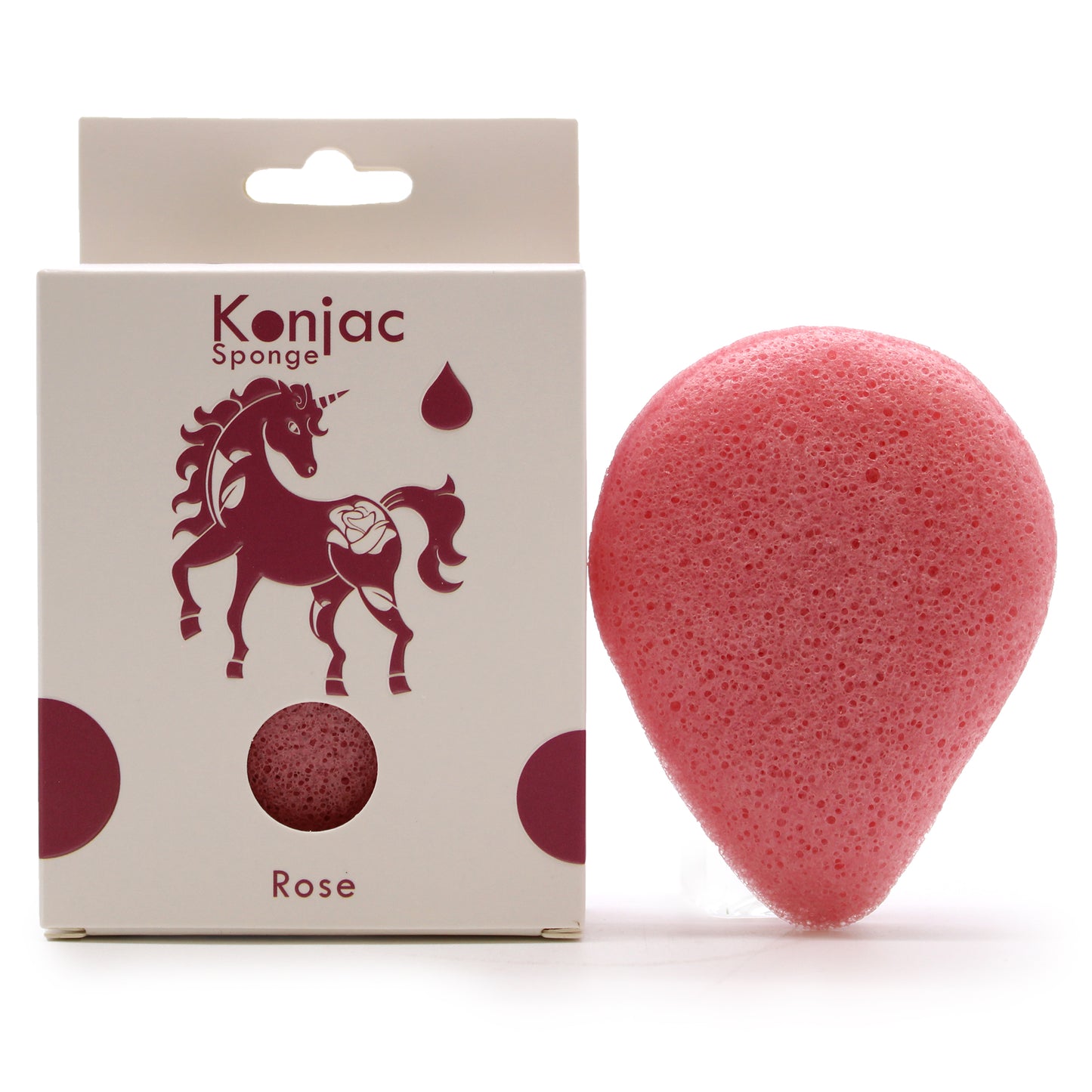 Rose - Anti-aging Konjac Sponge