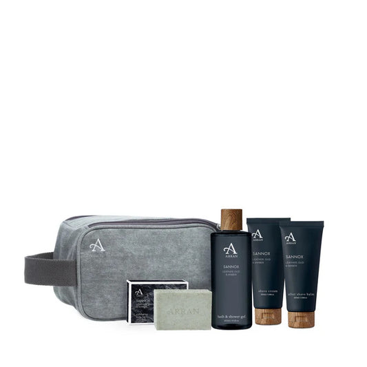 Sannox Mens Wash Bag Set | Arran